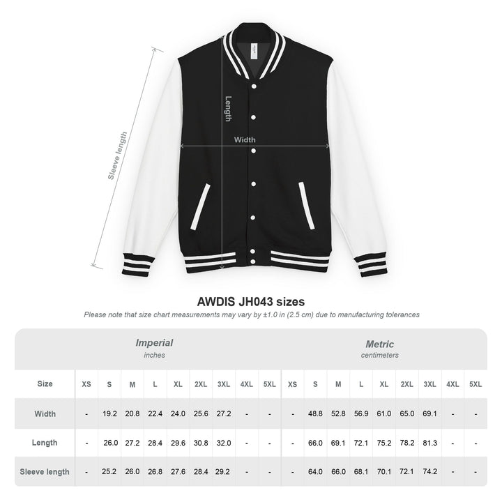 Unisex Heavyweight Letterman Jacket