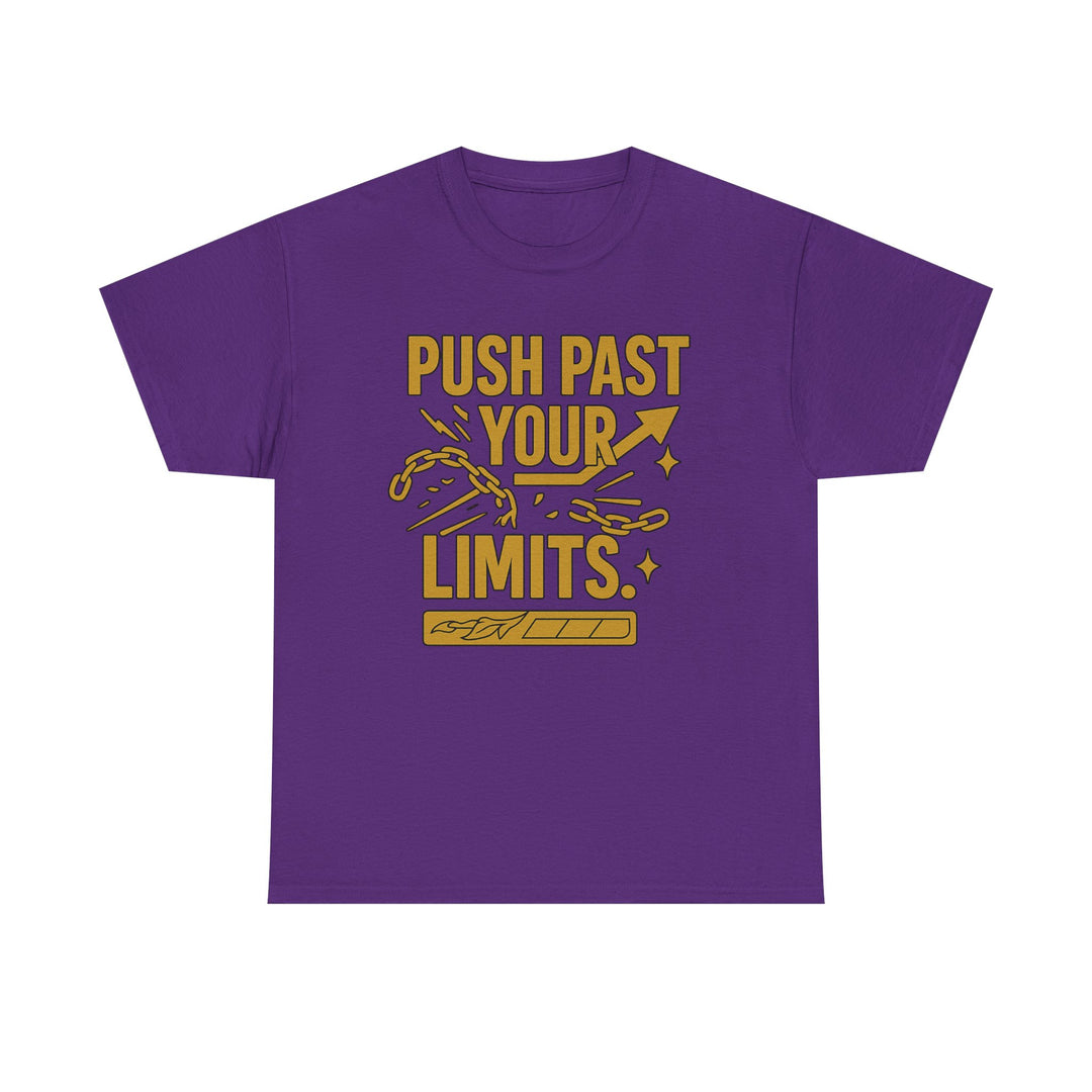 Push Past Your Limits. Unisex Heavy Cotton Tee