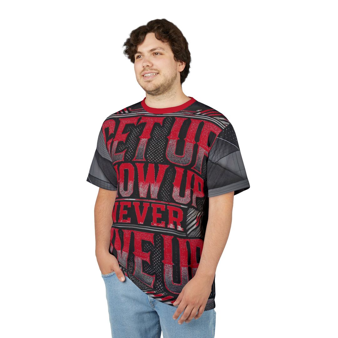 Relentless Drive Tee – Get Up, Show Up, Never Give Up