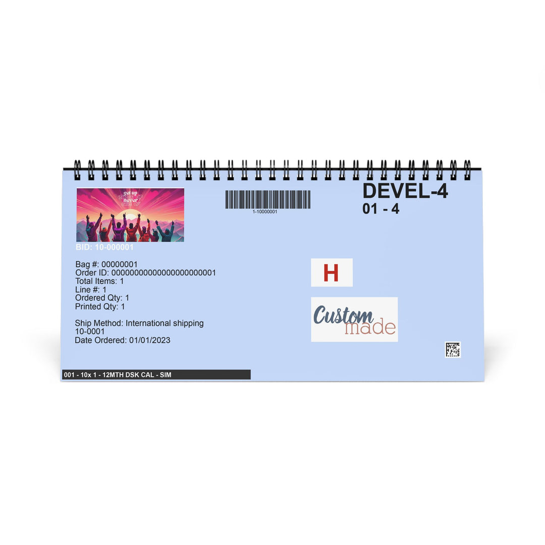 365 Days of Discipline – The Ultimate Success Desk Calendar (2025 grid)