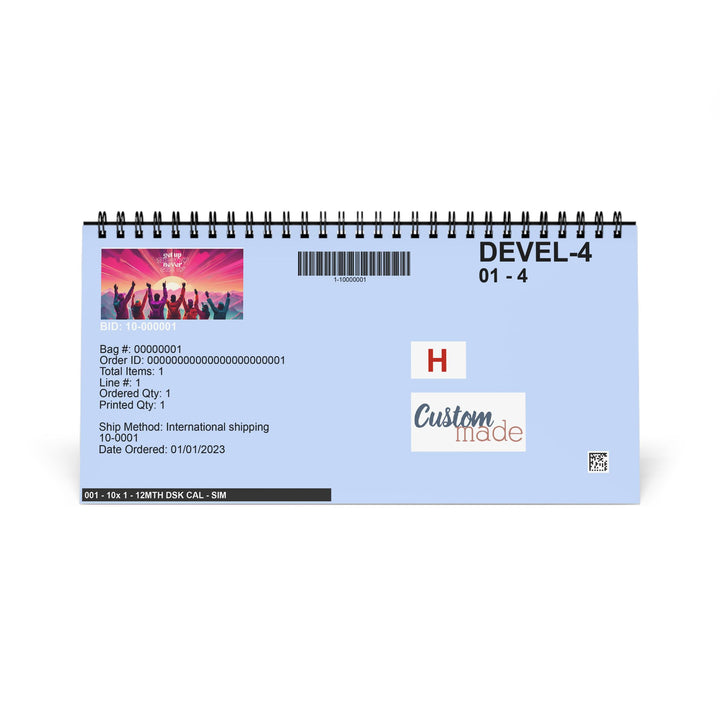 365 Days of Discipline – The Ultimate Success Desk Calendar (2025 grid)