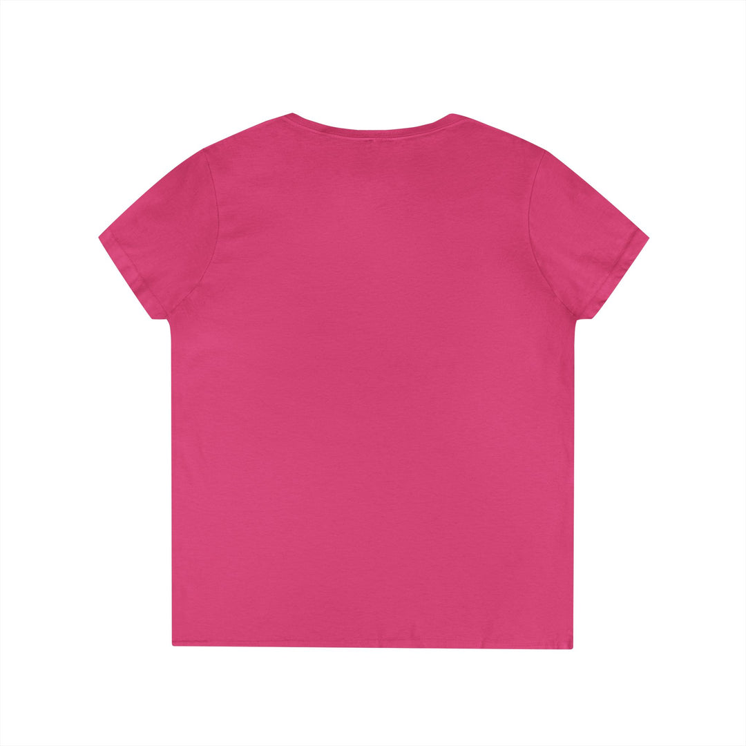 Run Through It Women's V Neck-Strength in Motion