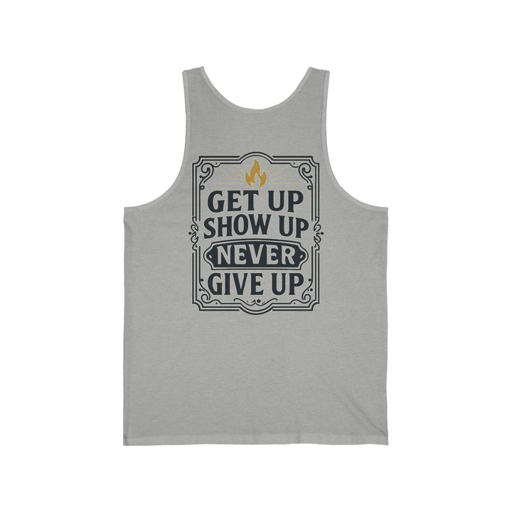 Discipline outlives motivation muscle tank