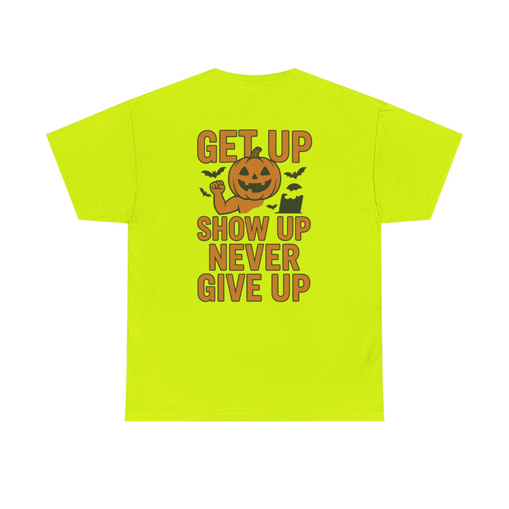 Trick or Sweat. Halloween Unisex Heavy Cotton Tee