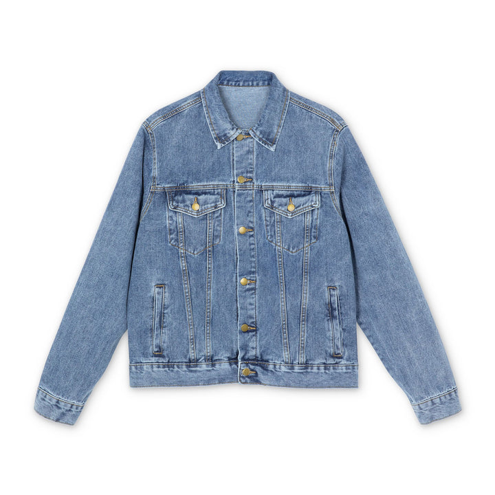 Men's Classic Denim Jacket " Chasing PRs Not People"