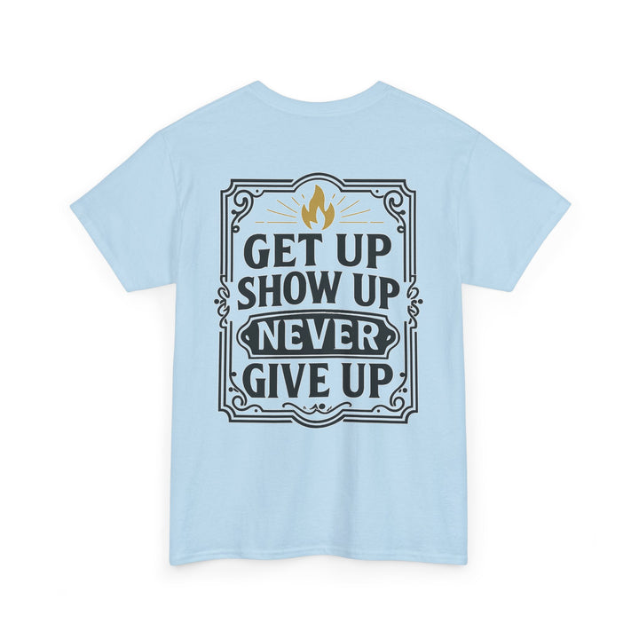 Built In Silence. Unleashed in Iron. Unisex Heavy Cotton Tee