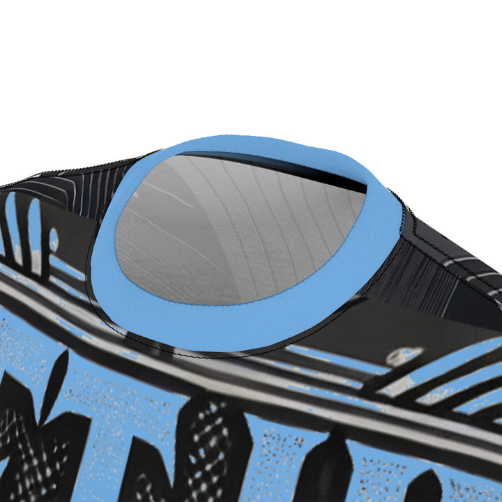 Relentless Drive Tee – Get Up, Show Up, Never Give Up (Light Blue)