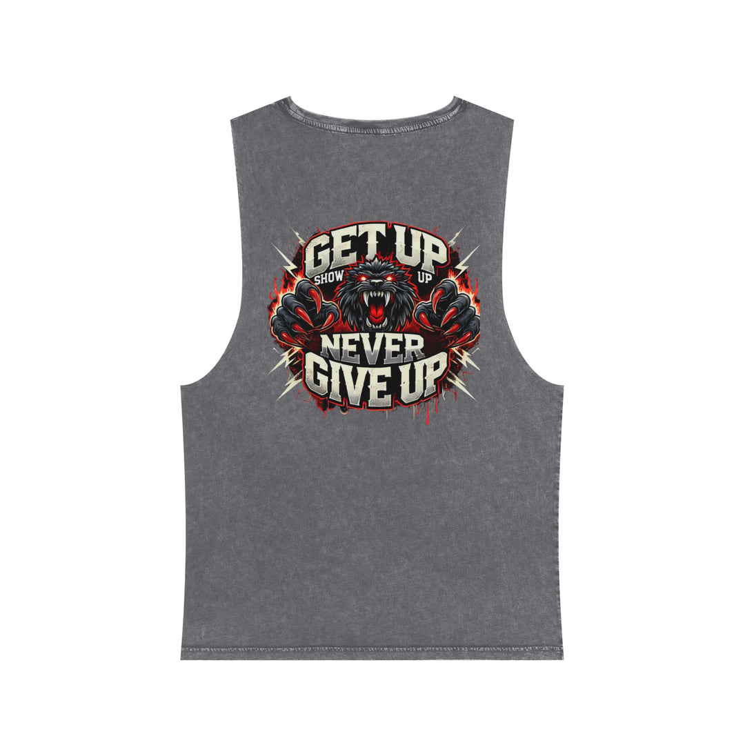 Weights first emotions later muscle tank