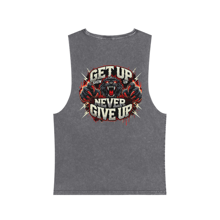 Weights first emotions later muscle tank