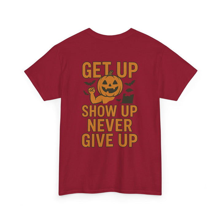 Trick or Sweat. Halloween Unisex Heavy Cotton Tee