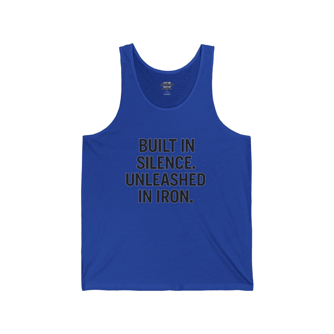 Built in silence unleashed in iron muscle tank