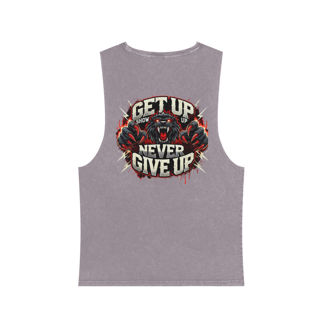 Weights first emotions later muscle tank