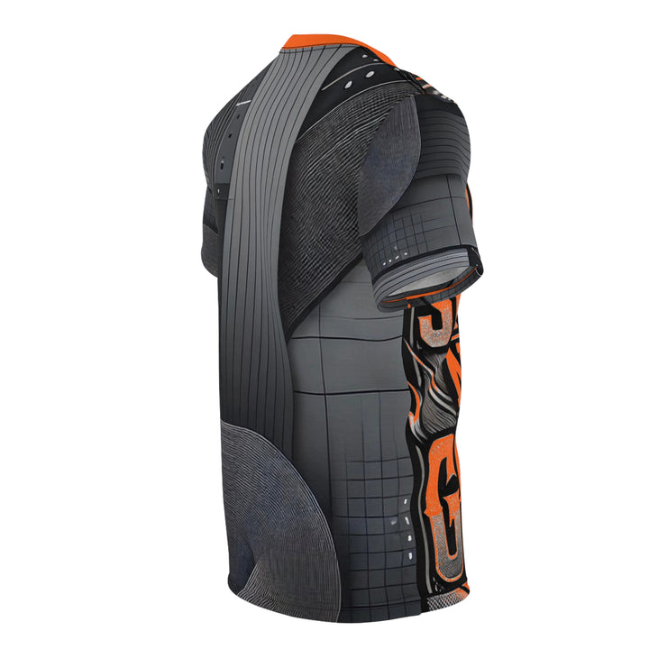 Relentless Drive Tee – Get Up, Show Up, Never Give Up (Orange)