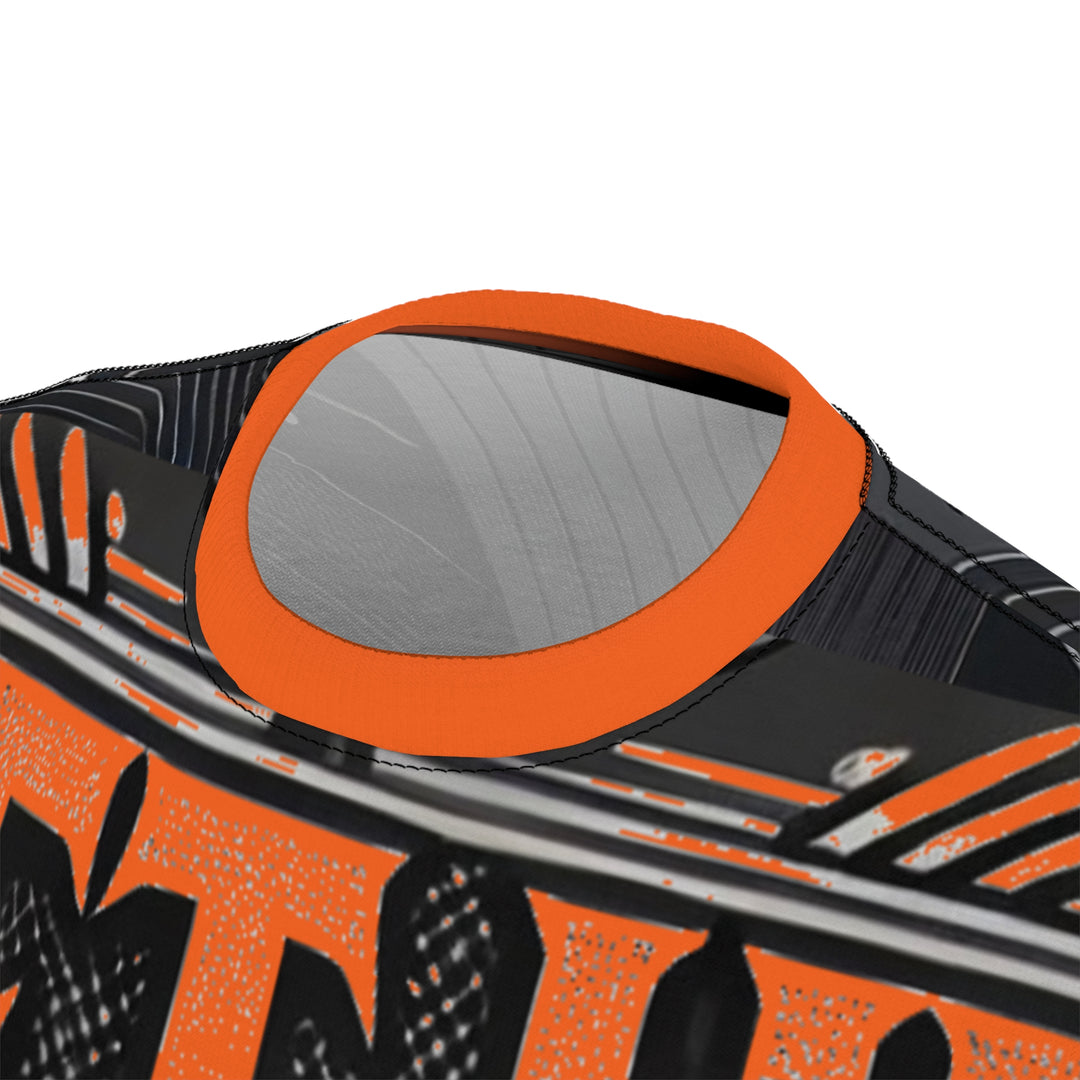 Relentless Drive Tee – Get Up, Show Up, Never Give Up (Orange)