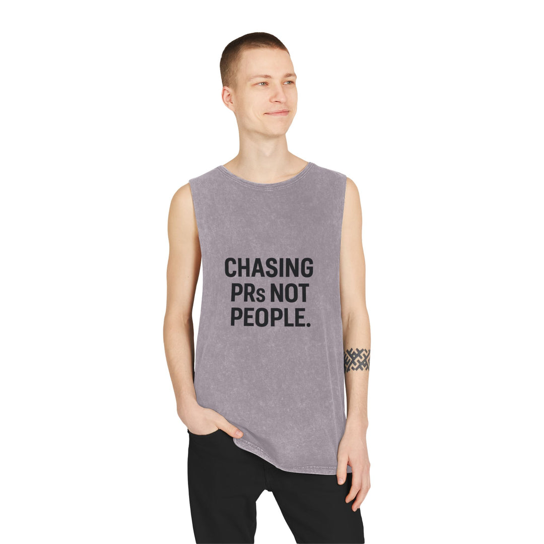 Chasing PR’s not people muscle tank