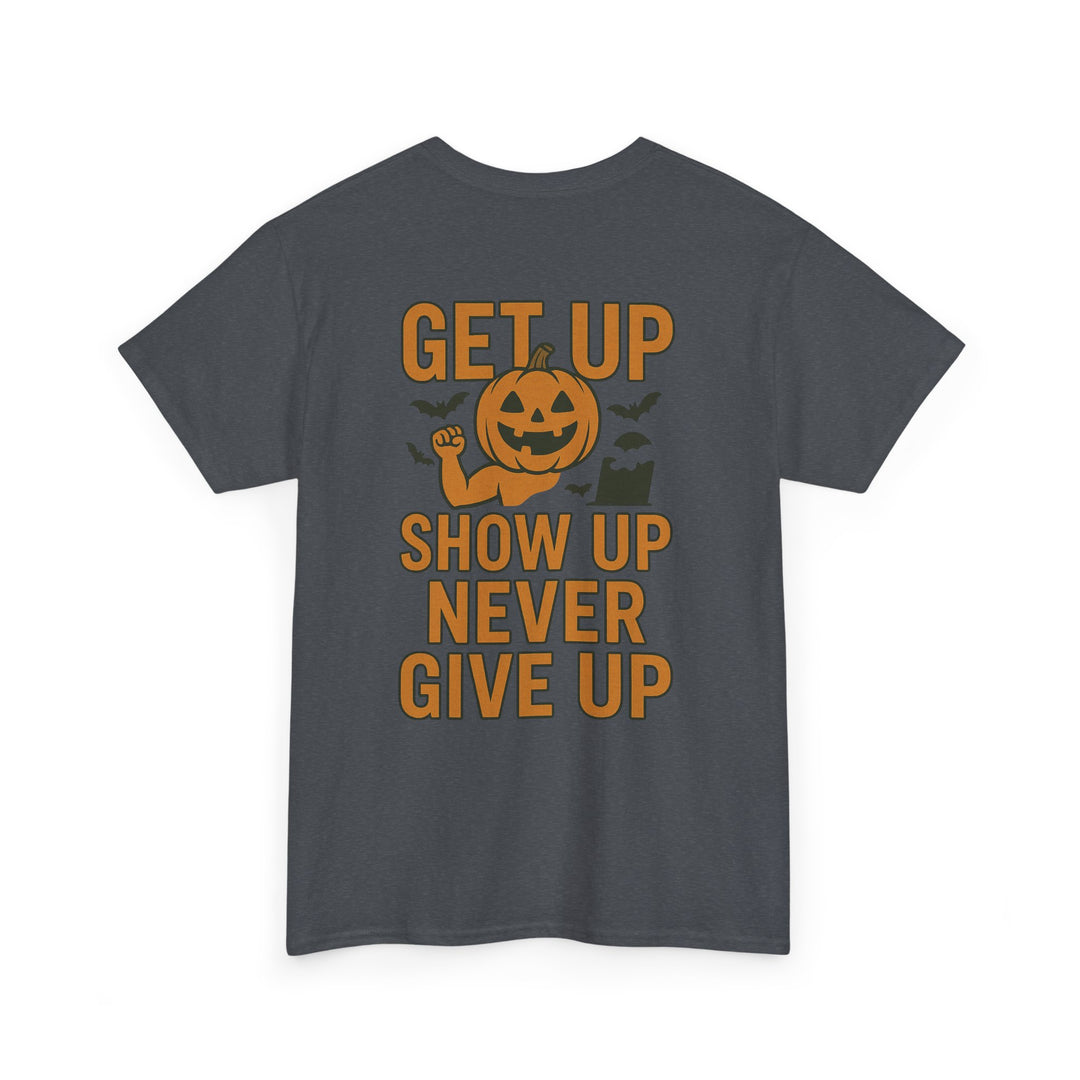 Trick or Sweat. Halloween Unisex Heavy Cotton Tee
