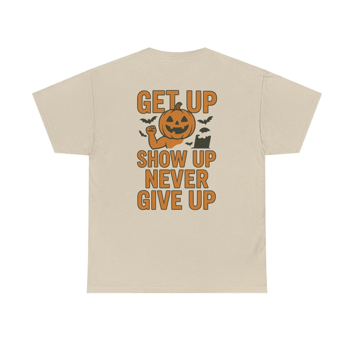 Trick or Sweat. Halloween Unisex Heavy Cotton Tee