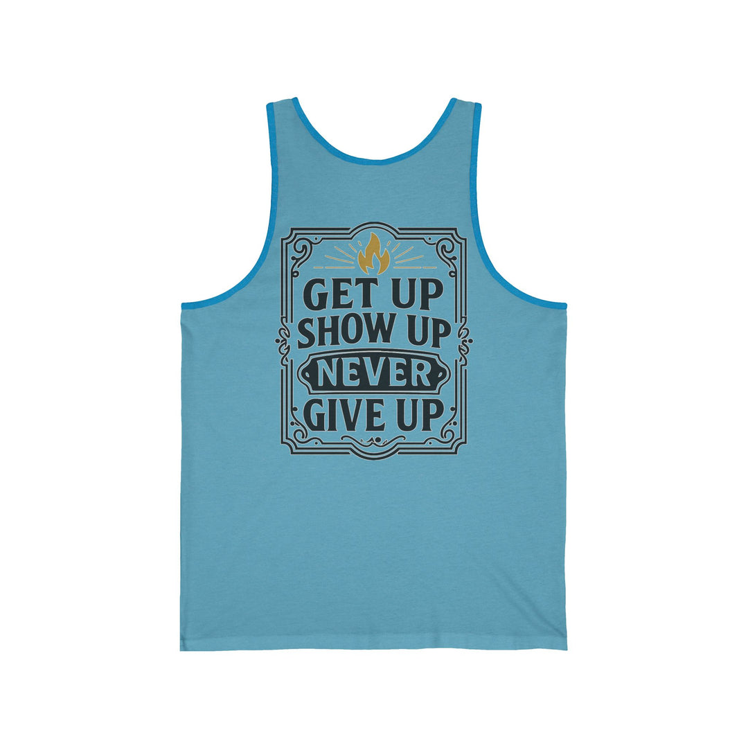 Discipline outlives motivation muscle tank
