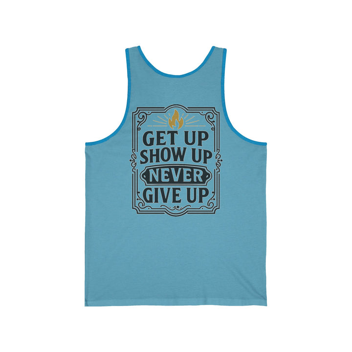 Discipline outlives motivation muscle tank