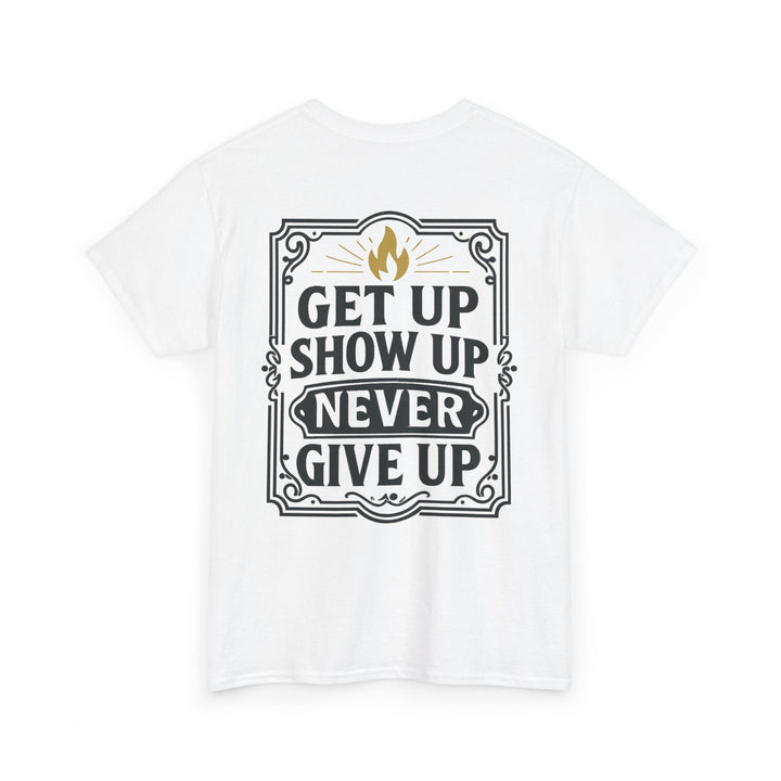 Weights First. Emotions Later. Unisex Heavy Cotton Tee