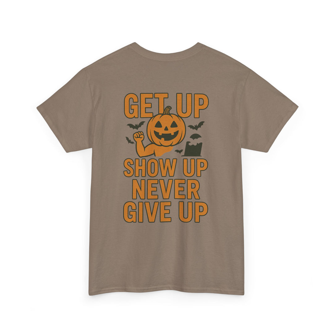 Trick or Sweat. Halloween Unisex Heavy Cotton Tee