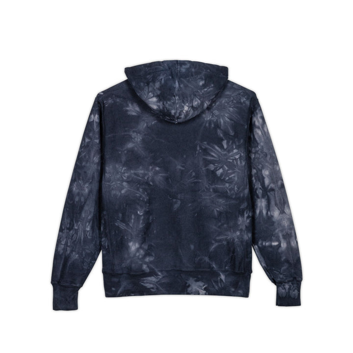 Get Up Show Up Never Give Up Unisex Champion Tie-Dye Hoodie (Embroidery)