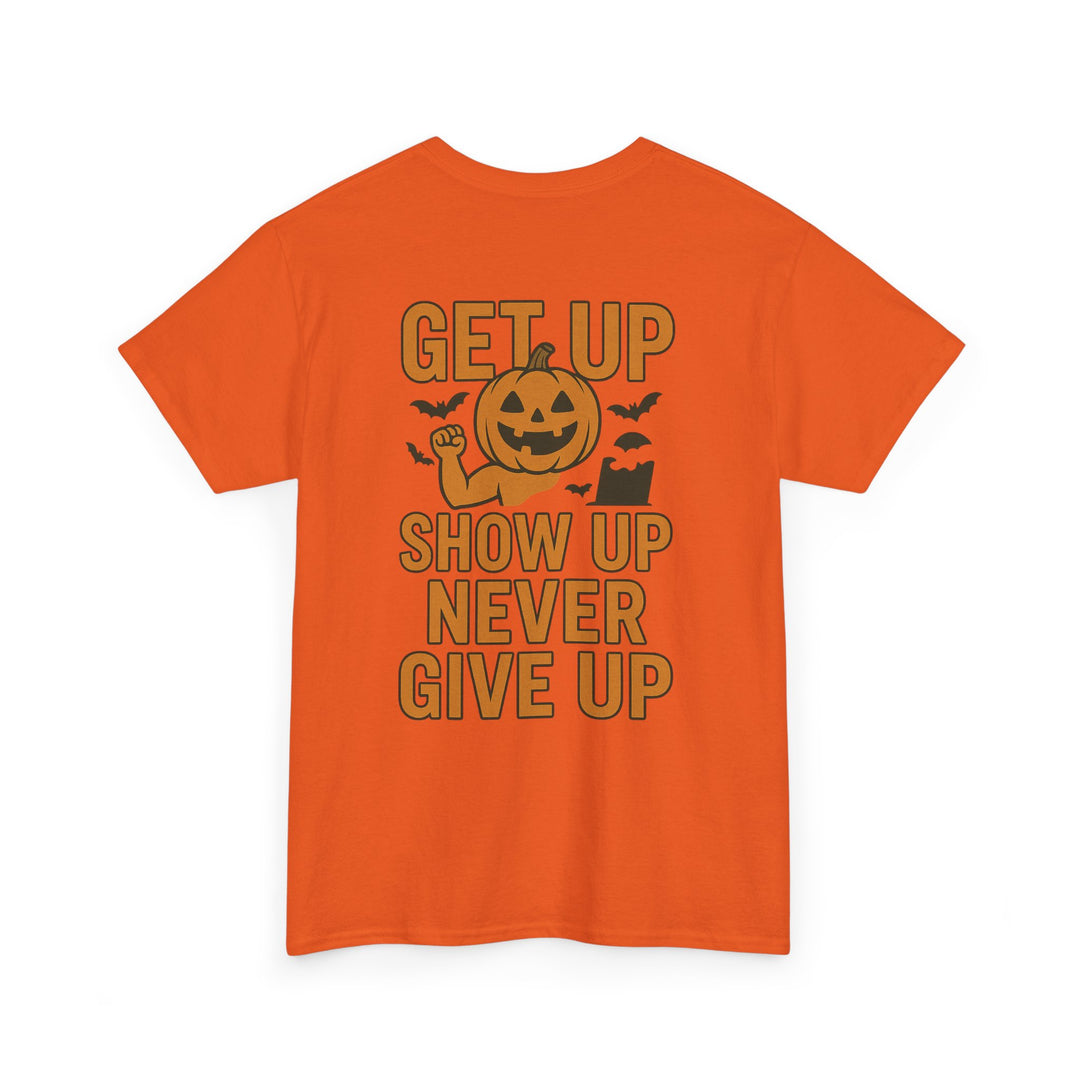 Trick or Sweat. Halloween Unisex Heavy Cotton Tee