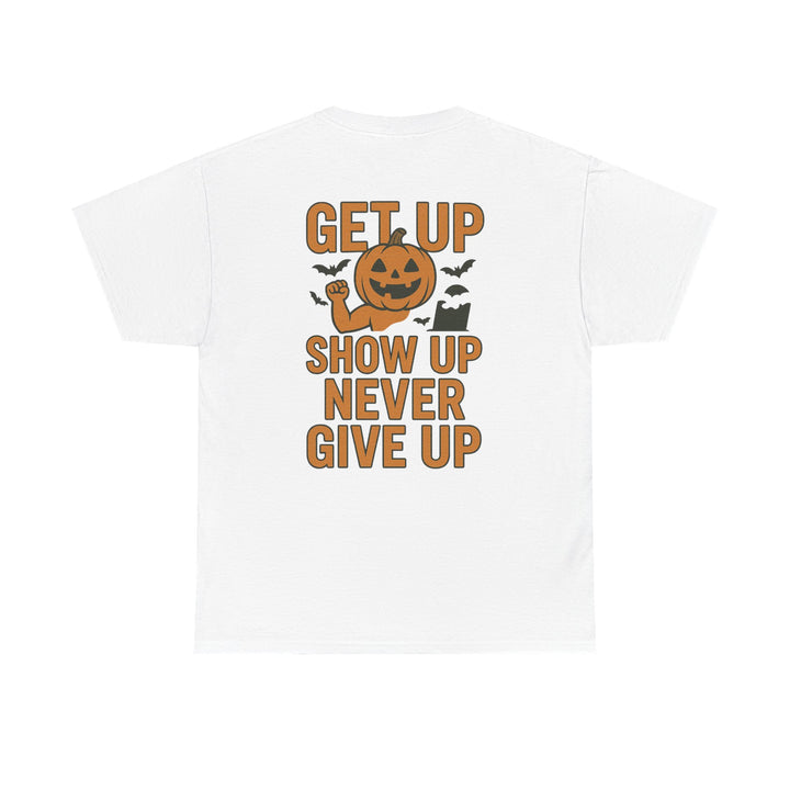 Trick or Sweat. Halloween Unisex Heavy Cotton Tee