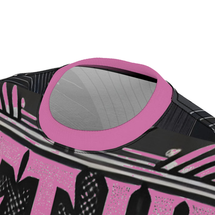 Relentless Drive Tee – Get Up, Show Up, Never Give Up (Light Pink)