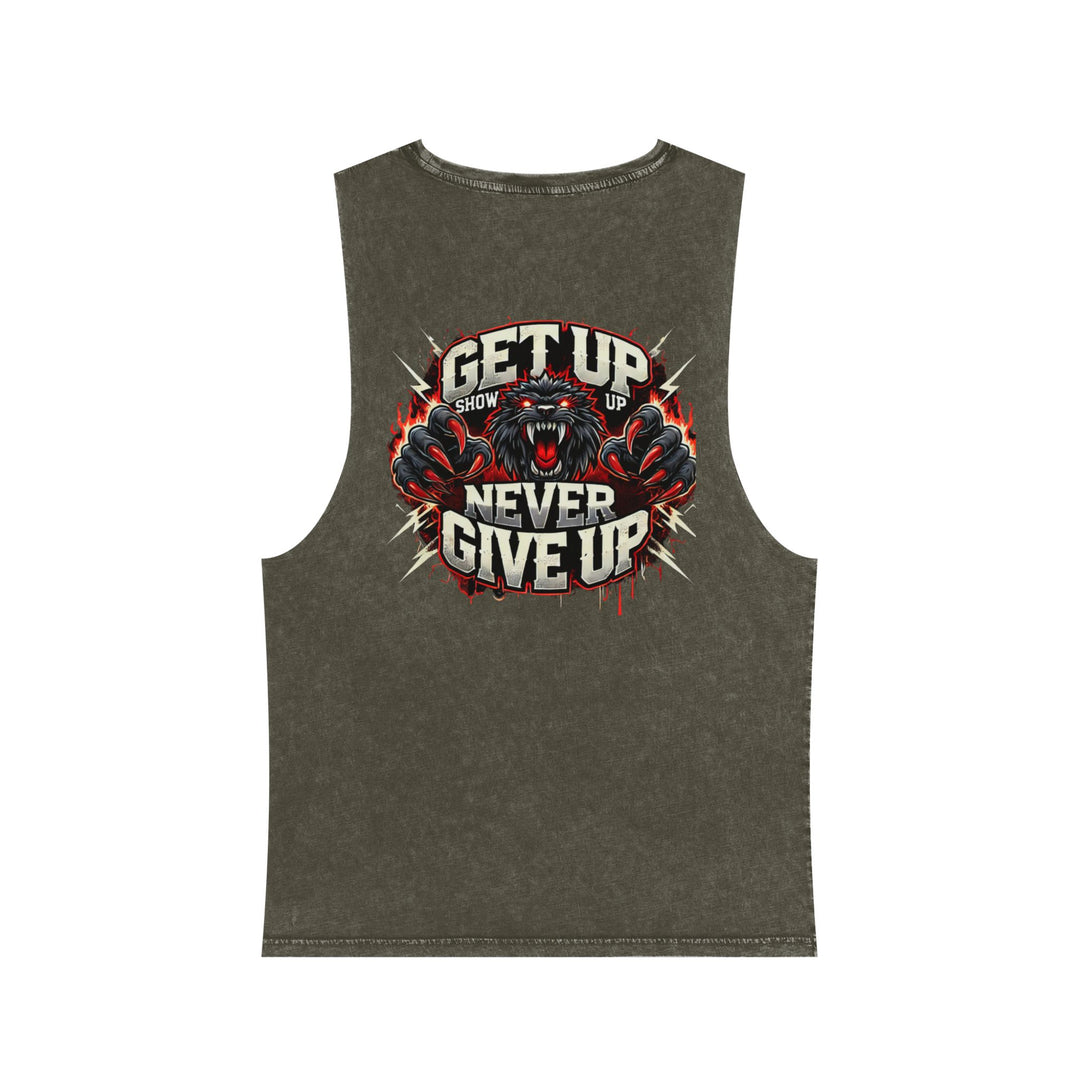 Weights first emotions later muscle tank