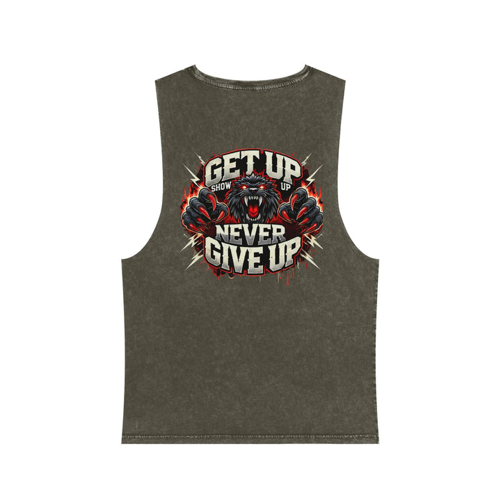 Weights first emotions later muscle tank