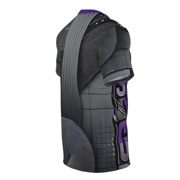 Relentless Drive Tee – Get Up, Show Up, Never Give Up (Purple)