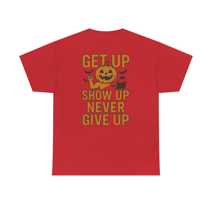 Trick or Sweat. Halloween Unisex Heavy Cotton Tee