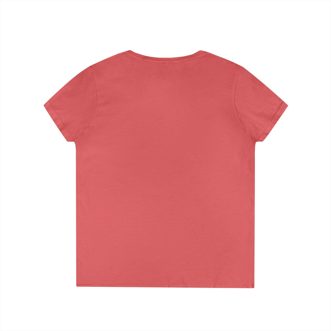 Run Through It Women's V Neck-Strength in Motion