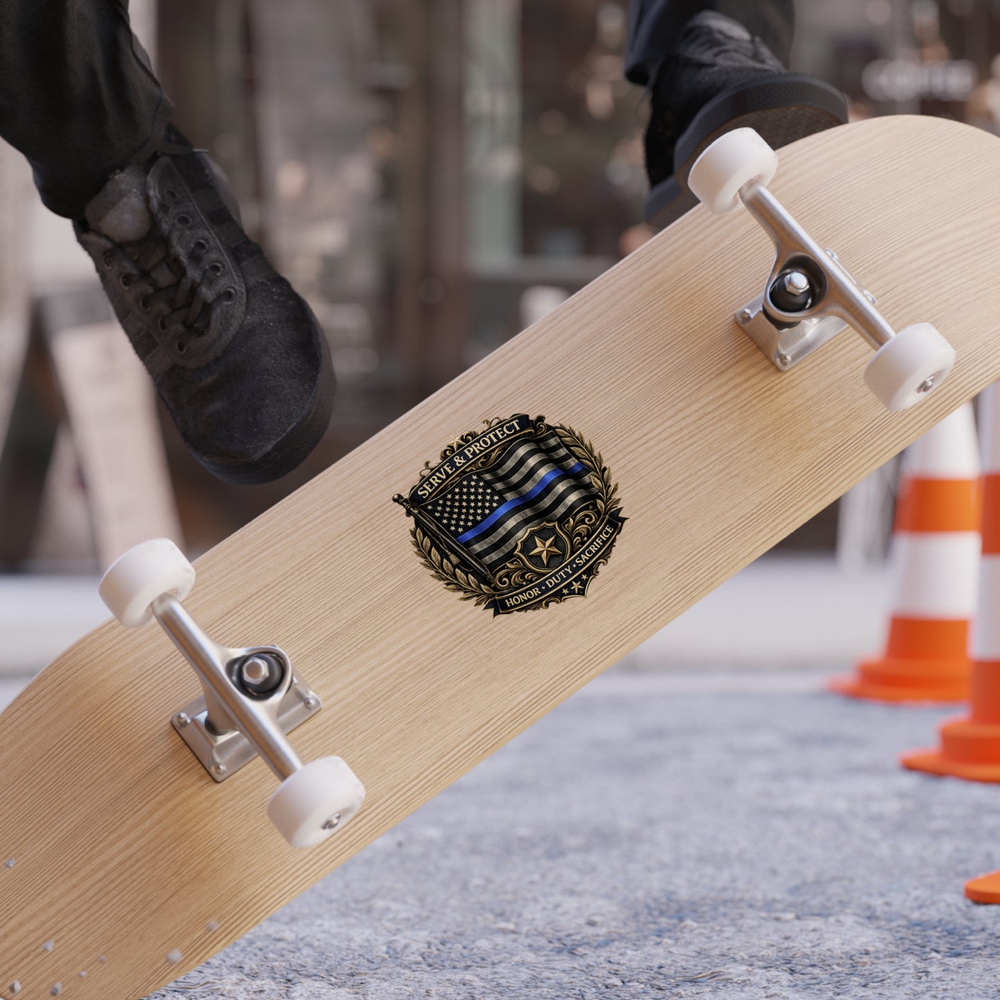 Blue Line Legacy Waterproof Sticker