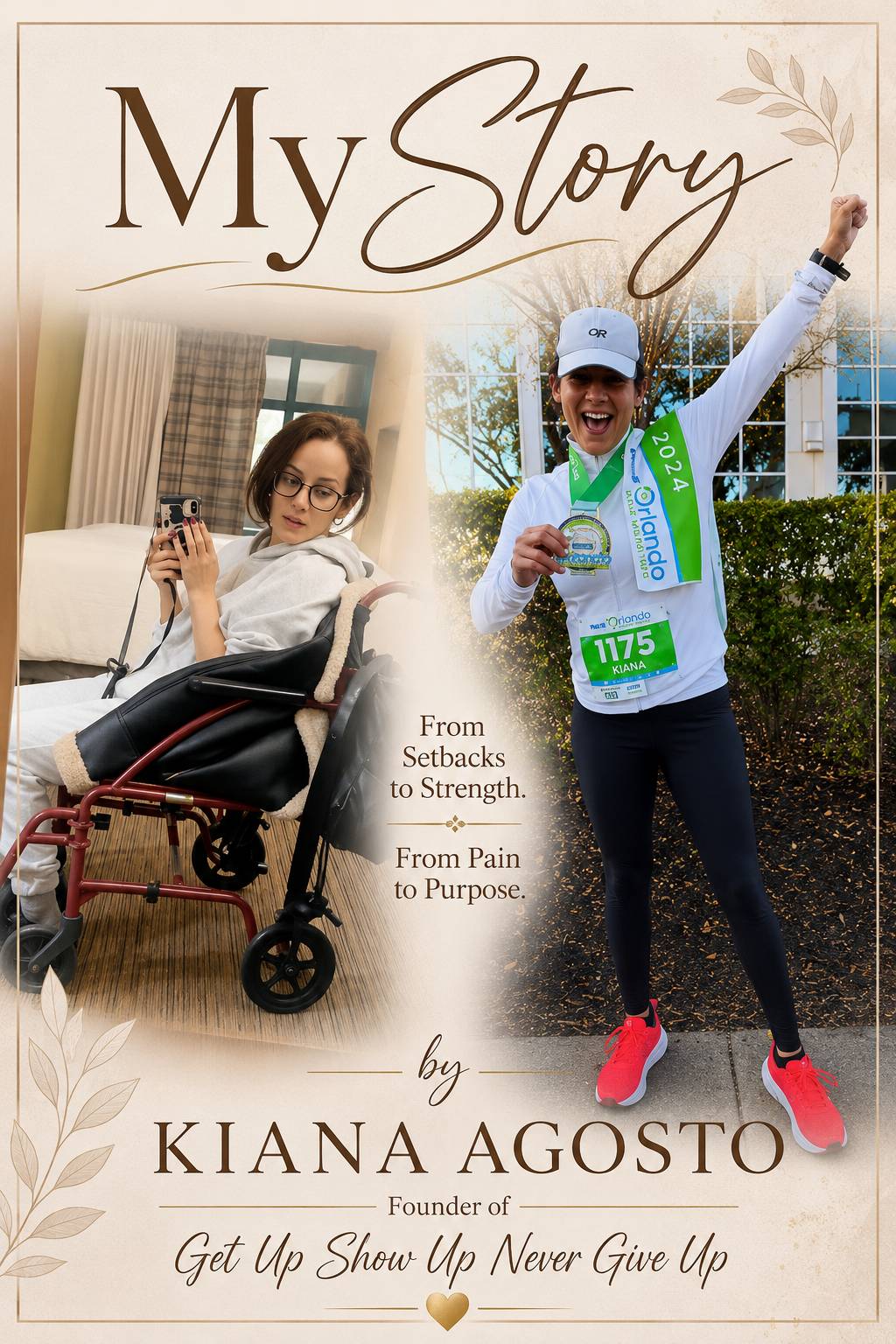 My Story: From Wheelchair to Running Half Marathons Ebook