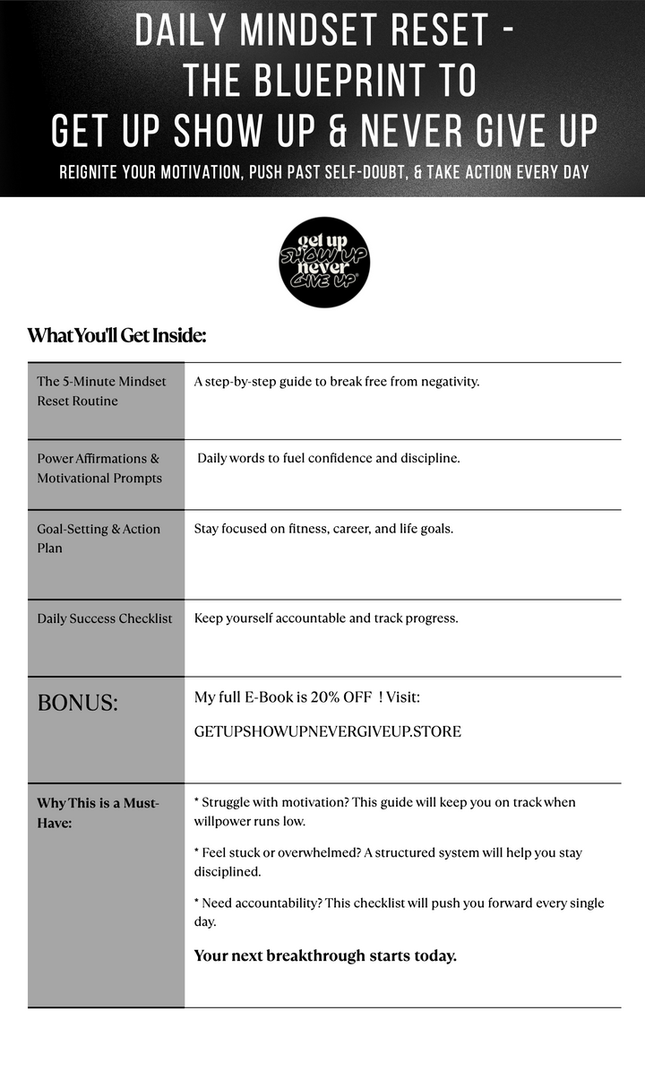 The 7-Day Motivational Reboot