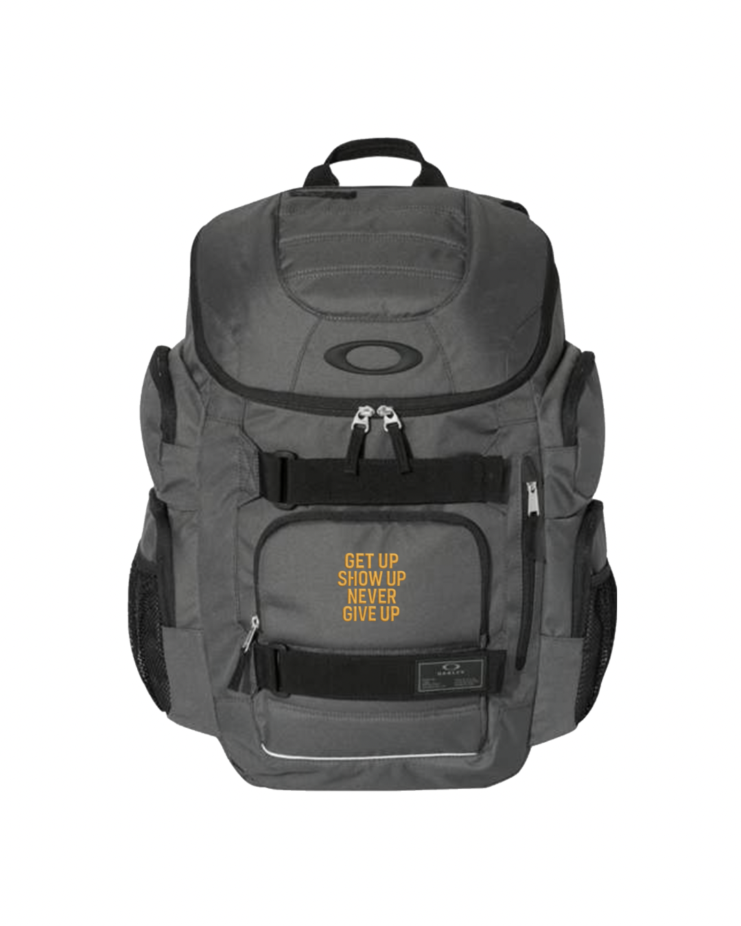 Oakley Enduro 2.0 Backpack, 30L – Embroidered “Get Up Show Up Never Give Up”