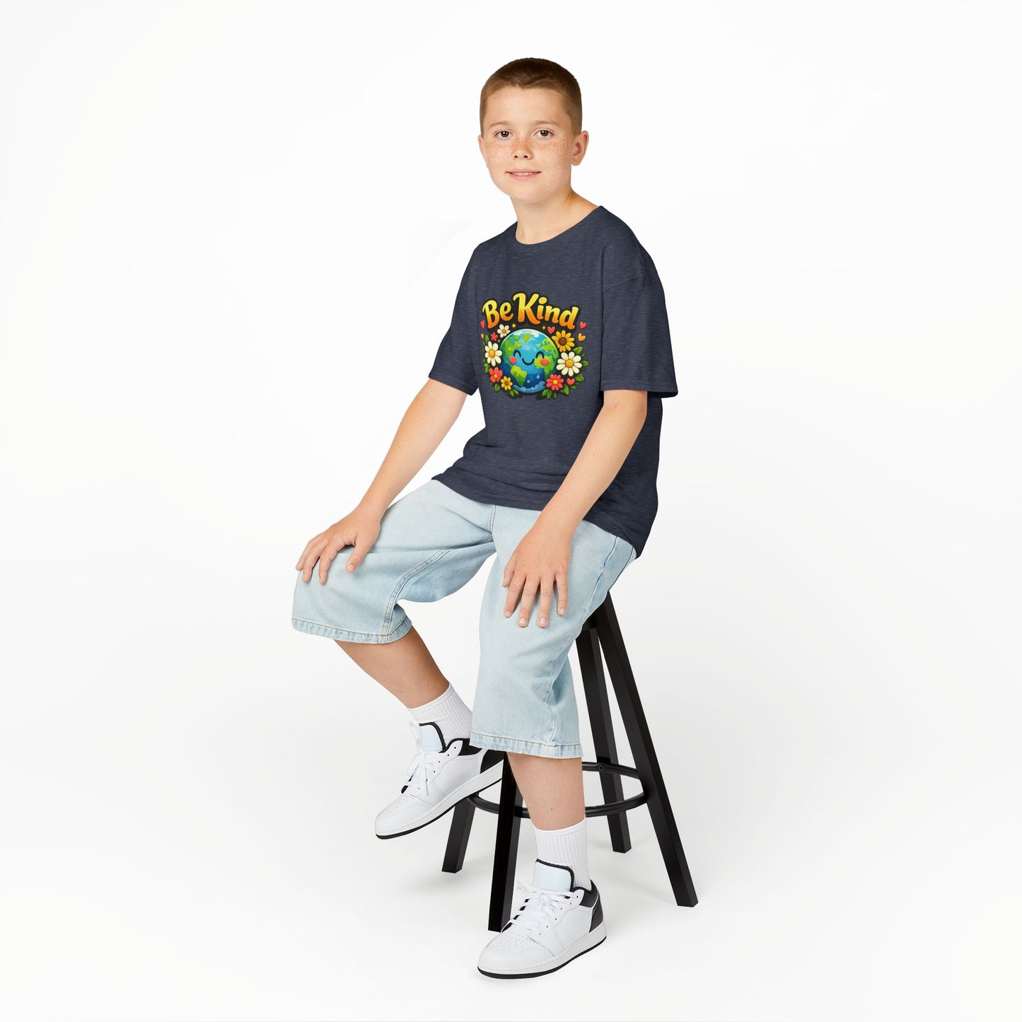 Kids Heavy Cotton™ Tee "Be Kind"