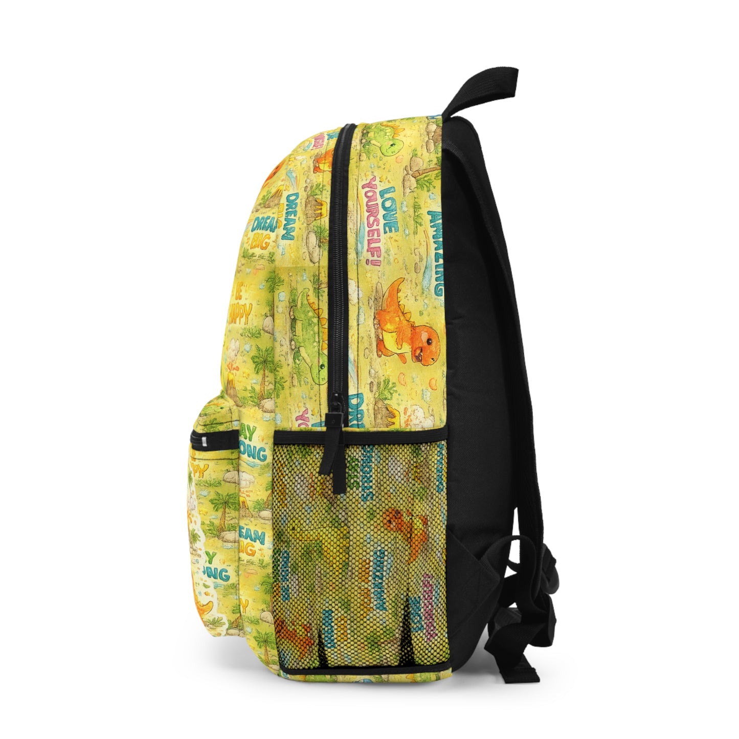 Youth/ Kids Dinosaur Theme Motivational Backpack