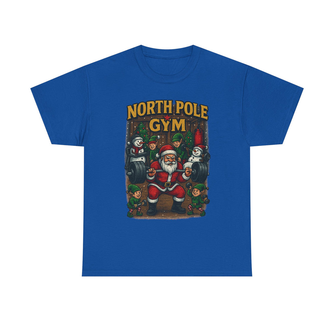 North Pole Gym. Unisex Heavy Cotton Tee