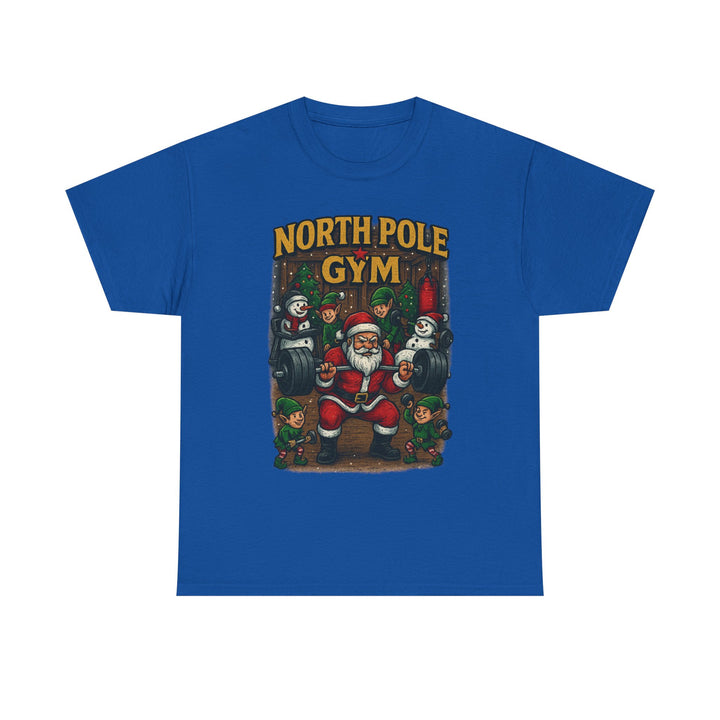 North Pole Gym. Unisex Heavy Cotton Tee