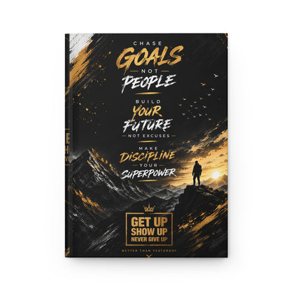 Luxury Hardcover Journal Notebook – Premium Lined Writing Journal for Goal Setting, Gratitude, Planning & Daily Reflecti