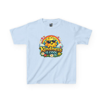 Kids Heavy Cotton™ Tee "Kindness is Cool"