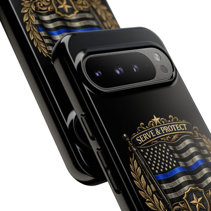 Blue Line Legacy Tough Phone Case