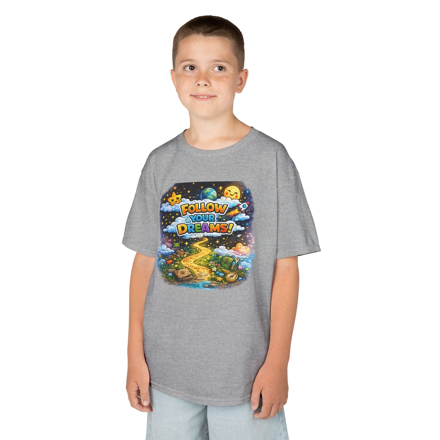Kids Heavy Cotton™ Motivational T shirt