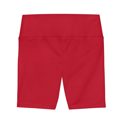 No Limits Performance Shorts – Move Freely, Train Harder (Red)