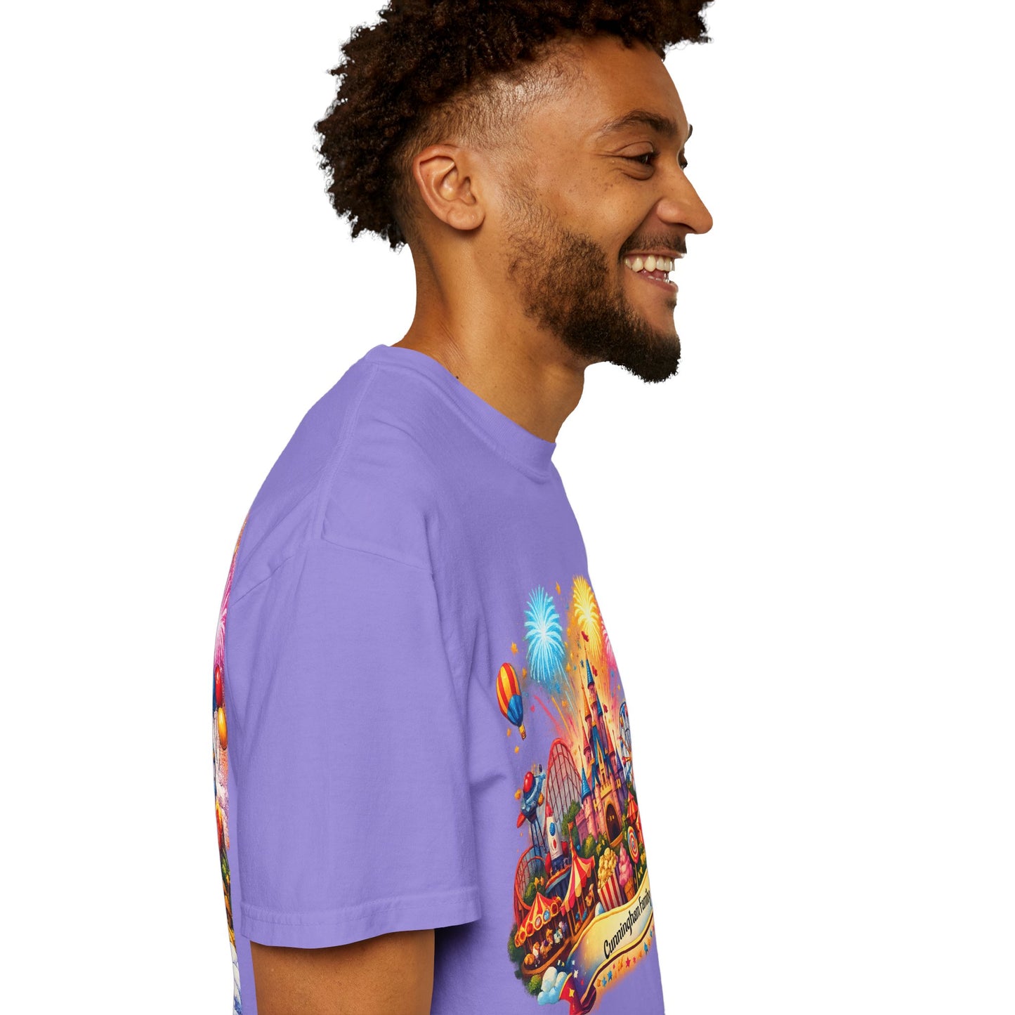 Customizable Name Graphic T-Shirt – for Disney Trips, Theme Park Vacations