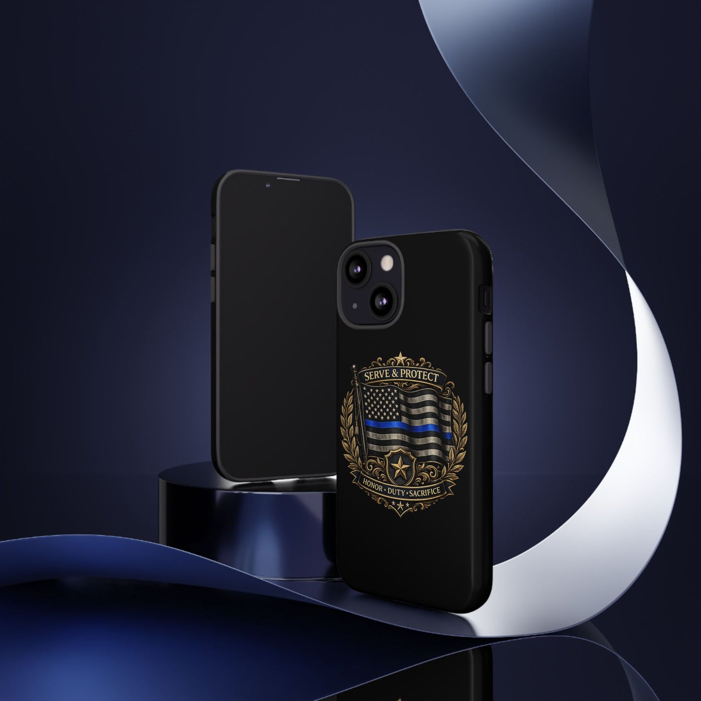 Blue Line Legacy Tough Phone Case