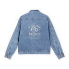 Men's Classic Denim Jacket " Chasing PRs Not People"